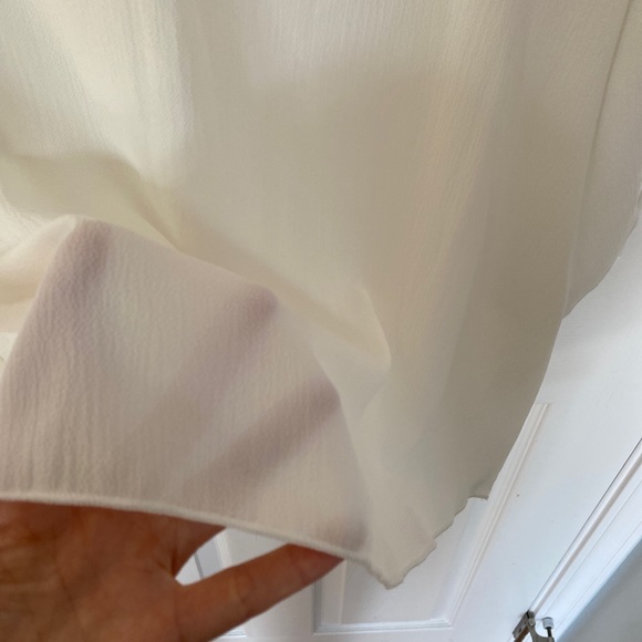 Alloy White Blouse Size Large - Picture 2 of 6